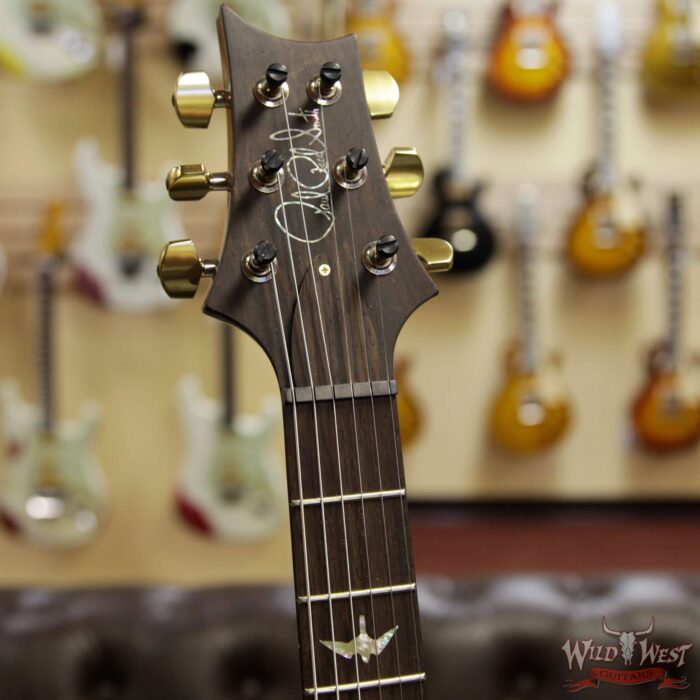 PRS Wild West Guitars 20th Anniversary Limited Run # 37 of 40 Wood Library Artist Package Custom 24 Brazilian Rosewood Fingerboard Bonnie Pink - Image 9