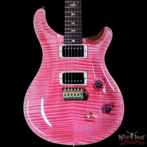 PRS Wild West Guitars 20th Anniversary Limited Run # 34 of 40 Wood Library Artist Package Custom 24 Flame Maple Neck Bonnie Pink - Image 3