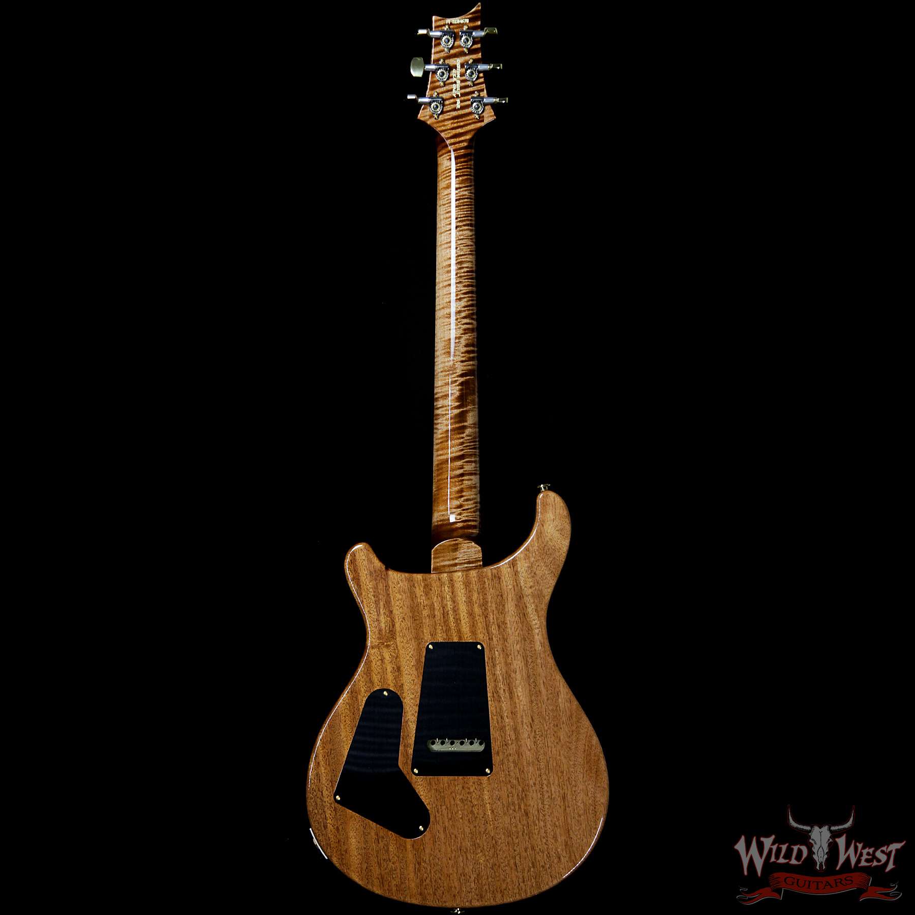 prs-20th-cu24fn-284678-b__wwg.jpg PRS Wild West Guitars 20th Anniversary Limited Run # 33 of 40 Wood Library Artist Package Custom 24 Flame Maple Neck Copperhead - Image 5