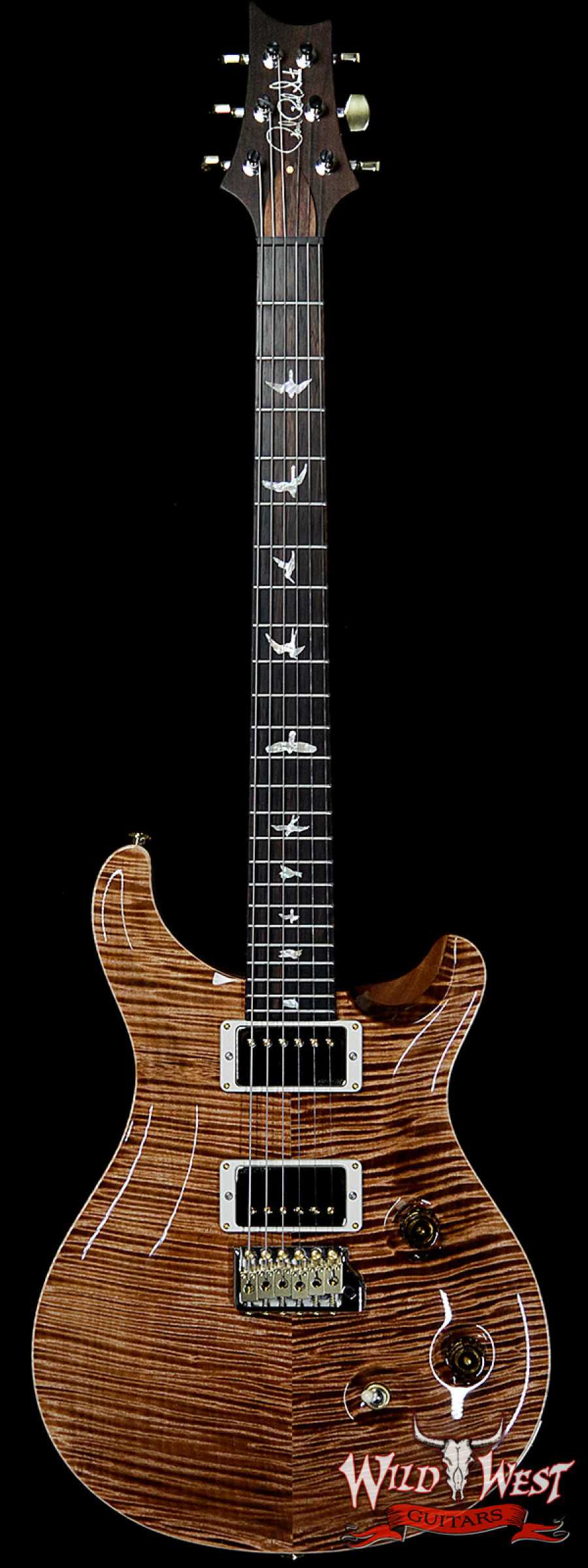 prs-20th-cu24fn-284678-main__wwg_large.jpg PRS Wild West Guitars 20th Anniversary Limited Run # 33 of 40 Wood Library Artist Package Custom 24 Flame Maple Neck Copperhead - Image 1