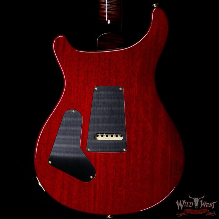 PRS Wild West Guitars 20th Anniversary Limited Run # 31 of 40 Wood Library Artist Package Custom 24 Flame Maple Neck Charcoal Cherry Burst - Image 6