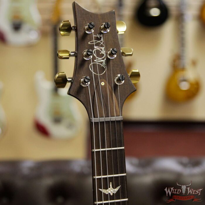 PRS Wild West Guitars 20th Anniversary Limited Run # 31 of 40 Wood Library Artist Package Custom 24 Flame Maple Neck Charcoal Cherry Burst - Image 7
