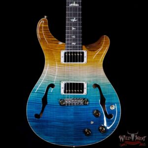PRS Wild West Guitars 20th Anniversary Limited Run # 2 of 40 Wood Library Artist Package Hollowbody I Piezo HB1 Beach Cross Fade(Private Stock Color) - Image 3