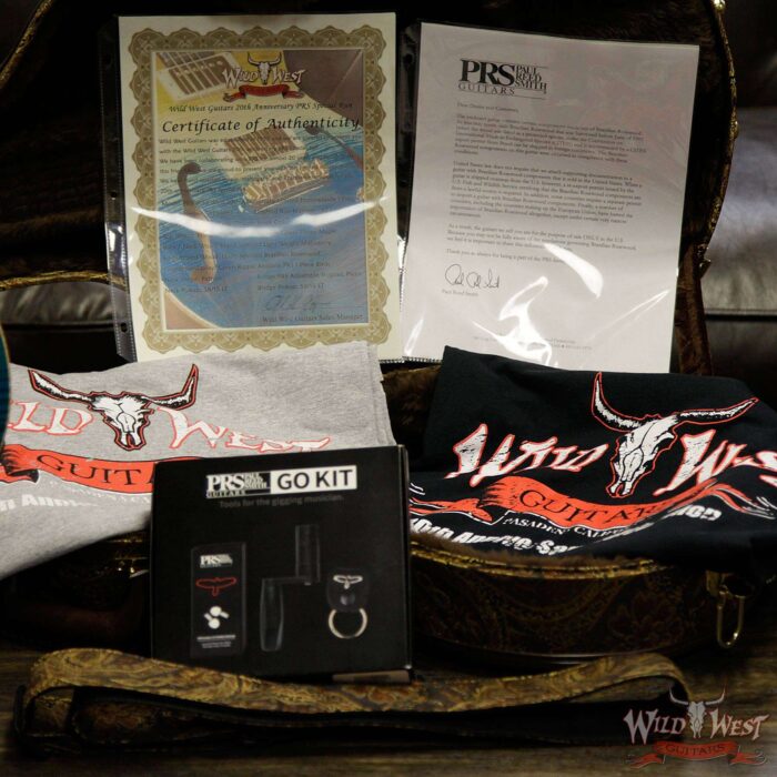 PRS Wild West Guitars 20th Anniversary Limited Run # 2 of 40 Wood Library Artist Package Hollowbody I Piezo HB1 Beach Cross Fade(Private Stock Color) - Image 17