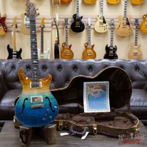 PRS Wild West Guitars 20th Anniversary Limited Run # 9 of 40 Wood Library Artist Package Hollowbody I Piezo HB1 Beach Cross Fade(Private Stock Color) - Image 11