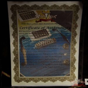 PRS Wild West Guitars 20th Anniversary Limited Run # 7 of 40 Wood Library Artist Package Hollowbody I Piezo HB1 Beach Cross Fade(Private Stock Color) - Image 13