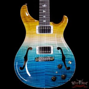PRS Wild West Guitars 20th Anniversary Limited Run # 8 of 40 Wood Library Artist Package Hollowbody I Piezo HB1 Beach Cross Fade(Private Stock Color) - Image 3