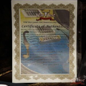 PRS Wild West Guitars 20th Anniversary Limited Run # 8 of 40 Wood Library Artist Package Hollowbody I Piezo HB1 Beach Cross Fade(Private Stock Color) - Image 15