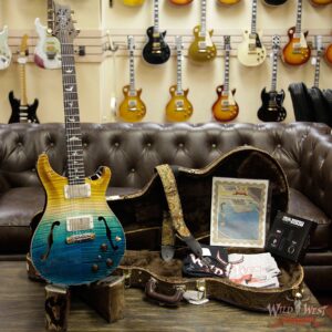 PRS Wild West Guitars 20th Anniversary Limited Run # 8 of 40 Wood Library Artist Package Hollowbody I Piezo HB1 Beach Cross Fade(Private Stock Color) - Image 10