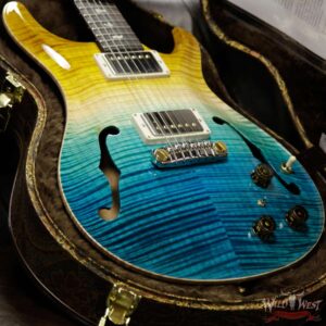 PRS Wild West Guitars 20th Anniversary Limited Run # 8 of 40 Wood Library Artist Package Hollowbody I Piezo HB1 Beach Cross Fade(Private Stock Color) - Image 12