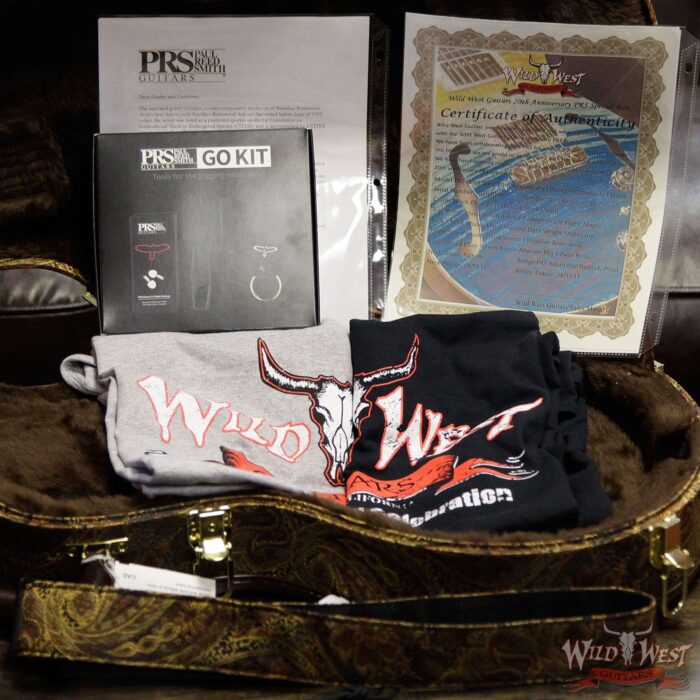 PRS Wild West Guitars 20th Anniversary Limited Run # 6 of 40 Wood Library Artist Package Hollowbody I Piezo HB1 Beach Cross Fade(Private Stock Color) - Image 17