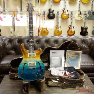 PRS Wild West Guitars 20th Anniversary Limited Run # 6 of 40 Wood Library Artist Package Hollowbody I Piezo HB1 Beach Cross Fade(Private Stock Color) - Image 11