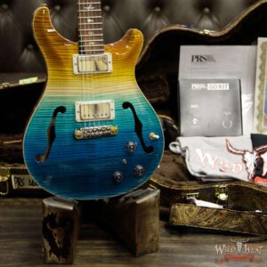 PRS Wild West Guitars 20th Anniversary Limited Run # 4 of 40 Wood Library Artist Package Hollowbody I Piezo HB1 Beach Cross Fade(Private Stock Color) - Image 12