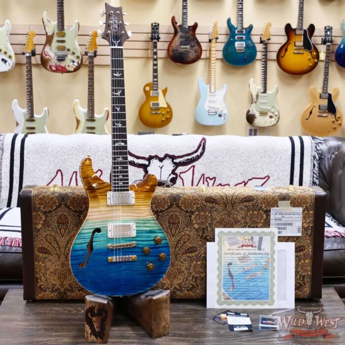 PRS Wild West Guitars 25th Anniversary Limited Run Wood Library Artist Package McCarty 594 Semi-Hollow Beach Fade (Private Stock Color) 6.90 LBS (US Only / No International Shipping) - Image 6