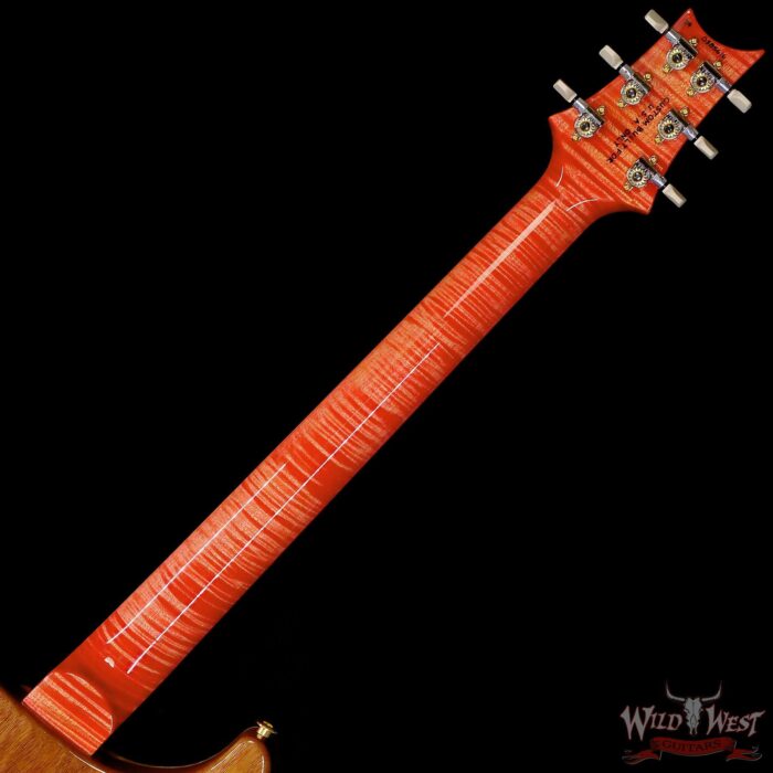 PRS Wild West Guitars 25th Anniversary Limited Run Wood Library Artist Package Custom 24 Piezo Salmon (Private Stock Color) 8.00 LBS (US Only / No International Shipping) - Image 5