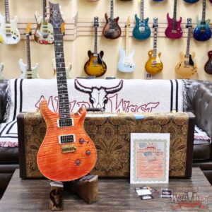 PRS Wild West Guitars 25th Anniversary Limited Run Wood Library Artist Package Custom 24 Piezo Salmon (Private Stock Color) 8.00 LBS (US Only / No International Shipping) - Image 6
