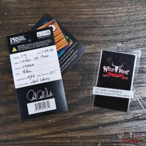 PRS Wild West Guitars 25th Anniversary Limited Run Wood Library Artist Package Custom 24 Piezo Salmon (Private Stock Color) 8.00 LBS (US Only / No International Shipping) - Image 13