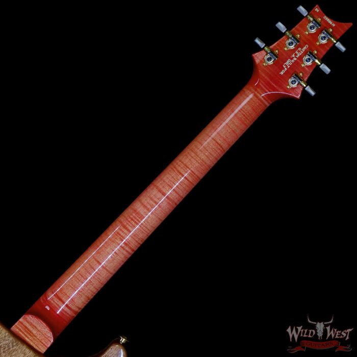 PRS Wild West Guitars 25th Anniversary Limited Run Wood Library Artist Package Custom 24 Piezo Salmon (Private Stock Color) 8.40 LBS (US Only / No International Shipping) - Image 5