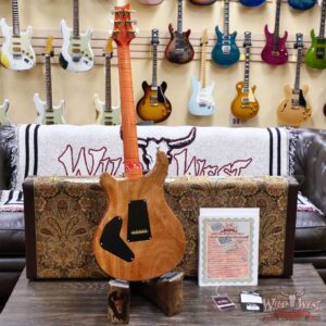 PRS Wild West Guitars 25th Anniversary Limited Run Wood Library Artist Package Custom 24 Piezo Salmon (Private Stock Color) 8.40 LBS (US Only / No International Shipping) - Image 9