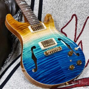 PRS Wild West Guitars 25th Anniversary Limited Run Wood Library Artist Package Hollowbody II Piezo Beach Fade (Private Stock Color) 5.70 LBS (US Only / No International Shipping) - Image 8