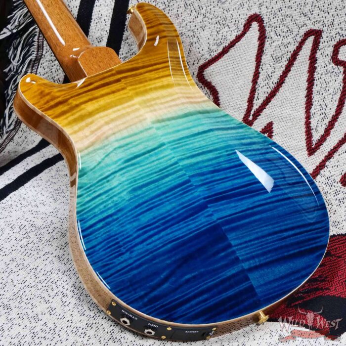 PRS Wild West Guitars 25th Anniversary Limited Run Wood Library Artist Package Hollowbody II Piezo Beach Fade (Private Stock Color) 5.70 LBS (US Only / No International Shipping) - Image 11