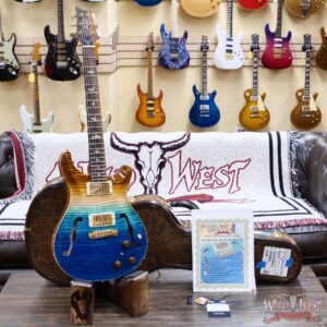 PRS Wild West Guitars 25th Anniversary Limited Run Wood Library Artist Package Hollowbody II Piezo Beach Fade (Private Stock Color) 5.75 LBS (US Only / No International Shipping) - Image 6