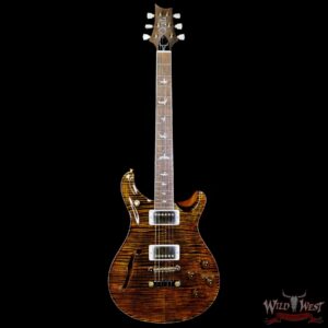 PRS Wild West Guitars 25th Anniversary Limited Run Wood Library Artist Package McCarty 594 Semi-Hollow Tiger Eye (Private Stock Color) 7.05 LBS (US Only / No International Shipping) - Image 3