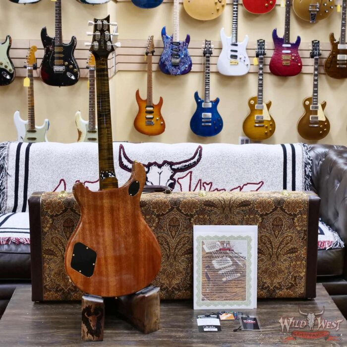 PRS Wild West Guitars 25th Anniversary Limited Run Wood Library Artist Package McCarty 594 Semi-Hollow Tiger Eye (Private Stock Color) 7.05 LBS (US Only / No International Shipping) - Image 13