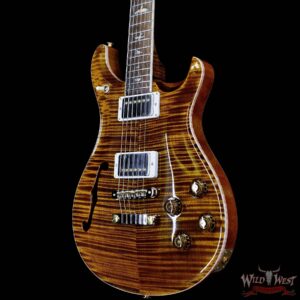 PRS Wild West Guitars 25th Anniversary Limited Run Wood Library Artist Package McCarty 594 Semi-Hollow Tiger Eye (Private Stock Color) 7.30 LBS (US Only / No International Shipping) - Image 2