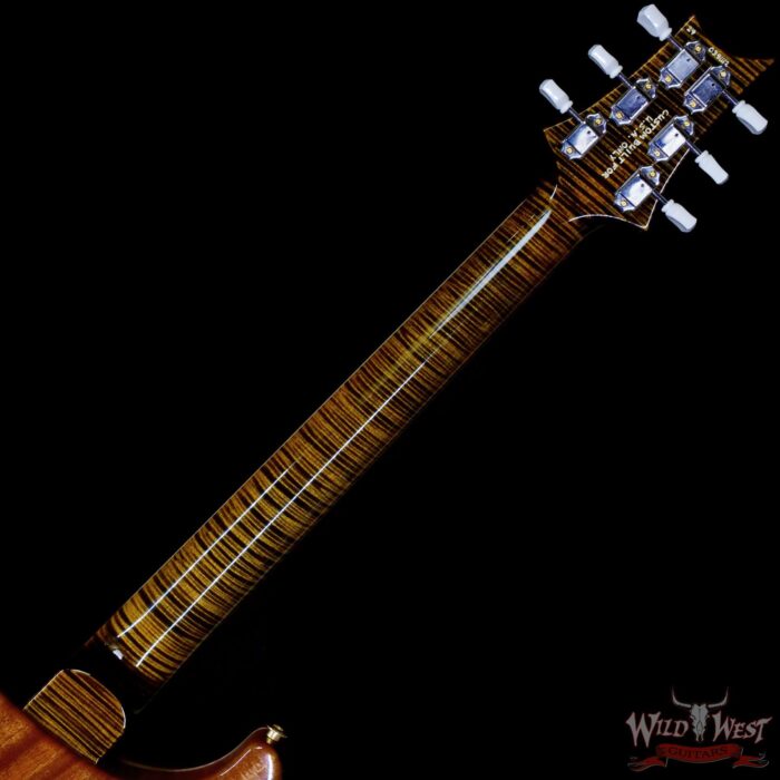 PRS Wild West Guitars 25th Anniversary Limited Run Wood Library Artist Package McCarty 594 Semi-Hollow Tiger Eye (Private Stock Color) 7.30 LBS (US Only / No International Shipping) - Image 5