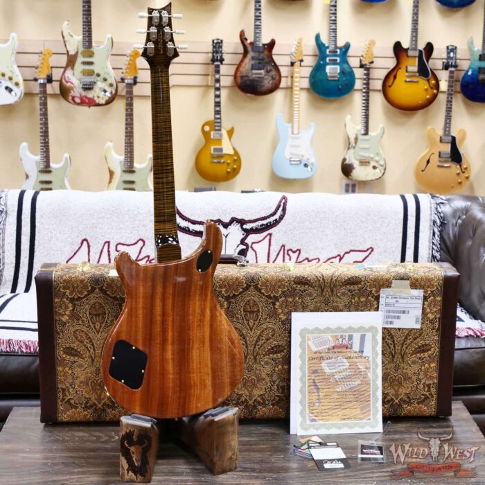 PRS Wild West Guitars 25th Anniversary Limited Run Wood Library Artist Package McCarty 594 Semi-Hollow Tiger Eye (Private Stock Color) 7.30 LBS (US Only / No International Shipping) - Image 9