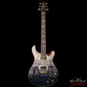 PRS Wild West Guitars 25th Anniversary Limited Run Wood Library Artist Package Hollowbody II Piezo Frostbite Fade (Private Stock Color) 5.60 LBS (US Only / No International Shipping) - Image 3