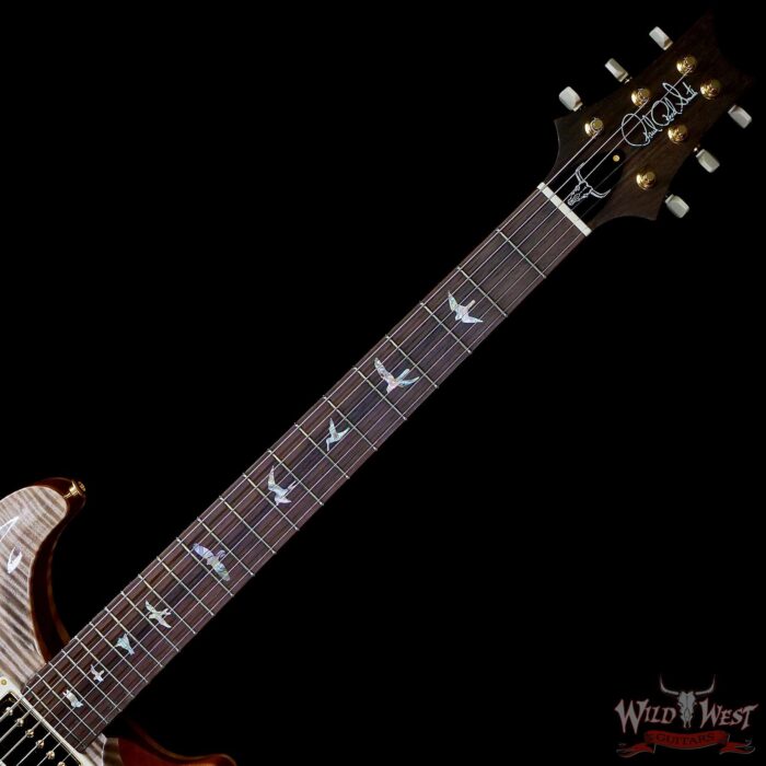 PRS Wild West Guitars 25th Anniversary Limited Run Wood Library Artist Package Hollowbody II Piezo Frostbite Fade (Private Stock Color) 5.60 LBS (US Only / No International Shipping) - Image 4