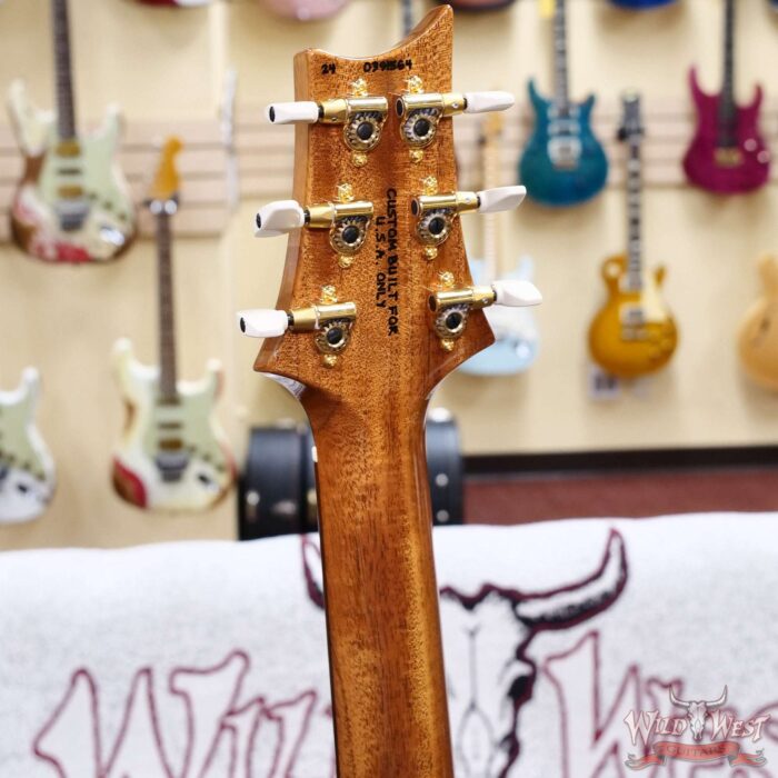 PRS Wild West Guitars 25th Anniversary Limited Run Wood Library Artist Package Hollowbody II Piezo Frostbite Fade (Private Stock Color) 5.60 LBS (US Only / No International Shipping) - Image 10