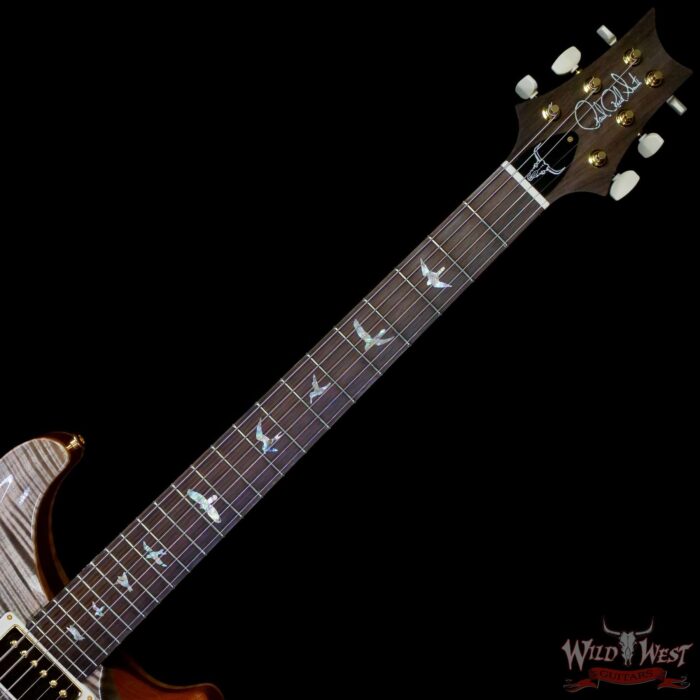 PRS Wild West Guitars 25th Anniversary Limited Run Wood Library Artist Package Hollowbody II Piezo Frostbite Fade (Private Stock Color) 5.60 LBS (US Only / No International Shipping) - Image 4