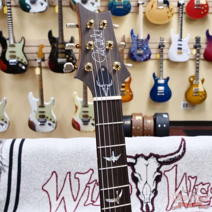 PRS Wild West Guitars 25th Anniversary Limited Run Wood Library Artist Package Hollowbody II Piezo Frostbite Fade (Private Stock Color) 5.60 LBS (US Only / No International Shipping) - Image 7