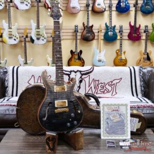 PRS Wild West Guitars 25th Anniversary Limited Run Wood Library Artist Package Hollowbody II Piezo Frostbite Fade (Private Stock Color) 5.50 LBS (US Only / No International Shipping) - Image 6