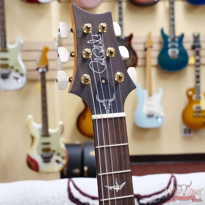 PRS Wild West Guitars 25th Anniversary Limited Run Wood Library Artist Package Hollowbody II Piezo Frostbite Fade (Private Stock Color) 5.50 LBS (US Only / No International Shipping) - Image 7