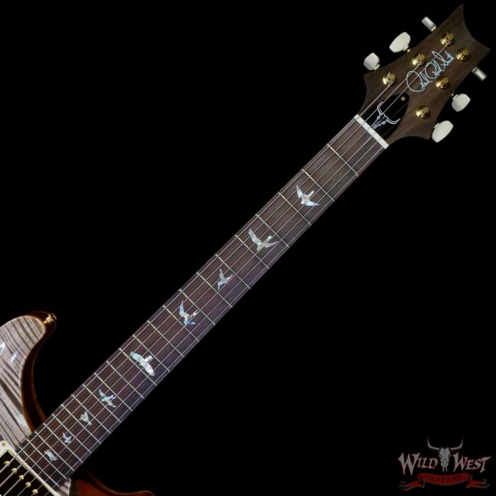 PRS Wild West Guitars 25th Anniversary Limited Run Wood Library Artist Package Hollowbody II Piezo Frostbite Fade (Private Stock Color) 5.60 LBS (US Only / No International Shipping) - Image 4