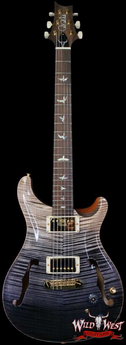 PRS Wild West Guitars 25th Anniversary Limited Run Wood Library Artist Package Hollowbody II Piezo Frostbite Fade (Private Stock Color) 5.60 LBS (US Only / No International Shipping)
