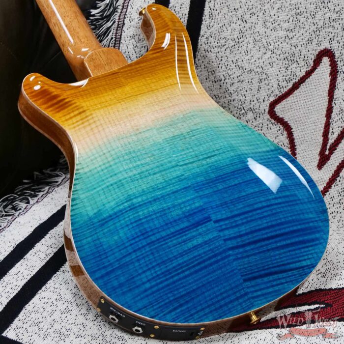 PRS Wild West Guitars 25th Anniversary Limited Run Wood Library Artist Package Hollowbody II Piezo Beach Fade (Private Stock Color) 5.60 LBS (US Only / No International Shipping) - Image 11