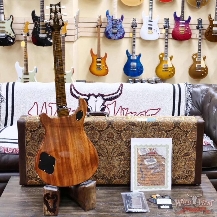 PRS Wild West Guitars 25th Anniversary Limited Run Wood Library Artist Package McCarty 594 Semi-Hollow Tiger Eye (Private Stock Color) 7.15 LBS (US Only / No International Shipping) - Image 9