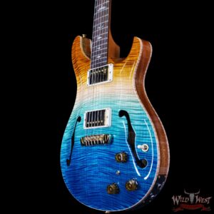 PRS Wild West Guitars 25th Anniversary Limited Run Wood Library Artist Package Hollowbody II Piezo Beach Fade (Private Stock Color) 5.50 LBS (US Only / No International Shipping) - Image 2