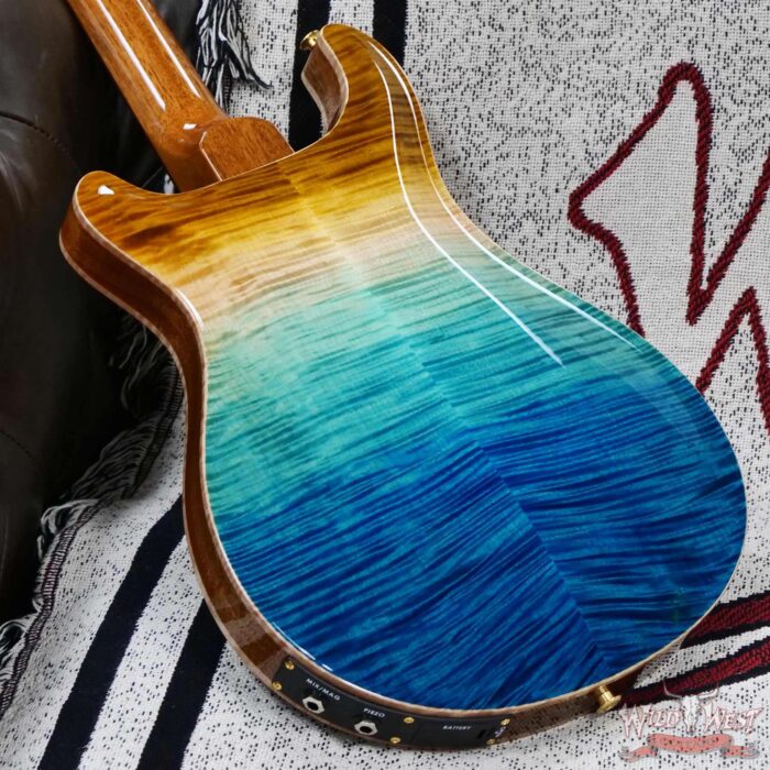 PRS Wild West Guitars 25th Anniversary Limited Run Wood Library Artist Package Hollowbody II Piezo Beach Fade (Private Stock Color) 5.50 LBS (US Only / No International Shipping) - Image 11