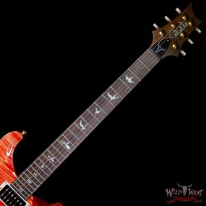 PRS Wild West Guitars 25th Anniversary Limited Run Wood Library Artist Package Custom 24 Piezo Salmon (Private Stock Color) 9.00 LBS (US Only / No International Shipping) - Image 4