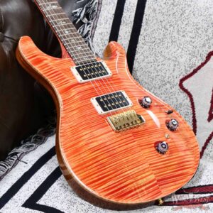 PRS Wild West Guitars 25th Anniversary Limited Run Wood Library Artist Package Custom 24 Piezo Salmon (Private Stock Color) 9.00 LBS (US Only / No International Shipping) - Image 8