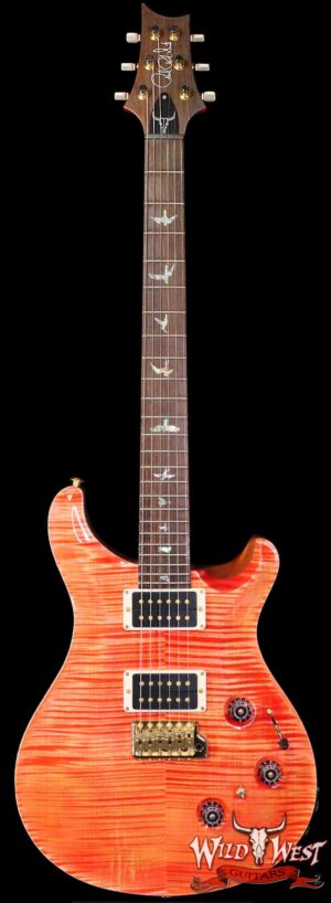 PRS Wild West Guitars 25th Anniversary Limited Run Wood Library Artist Package Custom 24 Piezo Salmon (Private Stock Color) 9.00 LBS (US Only / No International Shipping)