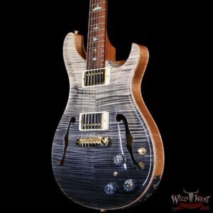 PRS Wild West Guitars 25th Anniversary Limited Run Wood Library Artist Package Hollowbody II Piezo Frostbite Fade (Private Stock Color) 5.60 LBS (US Only / No International Shipping) - Image 3