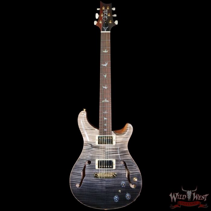 PRS Wild West Guitars 25th Anniversary Limited Run Wood Library Artist Package Hollowbody II Piezo Frostbite Fade (Private Stock Color) 5.60 LBS (US Only / No International Shipping) - Image 2