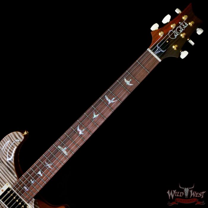 PRS Wild West Guitars 25th Anniversary Limited Run Wood Library Artist Package Hollowbody II Piezo Frostbite Fade (Private Stock Color) 5.60 LBS (US Only / No International Shipping) - Image 4